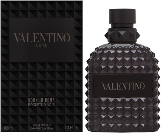 Uomo Born in Roma Rockstud Noir by Valentino