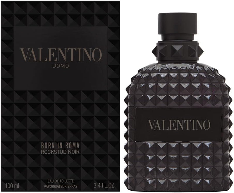 Uomo Born in Roma Rockstud Noir by Valentino